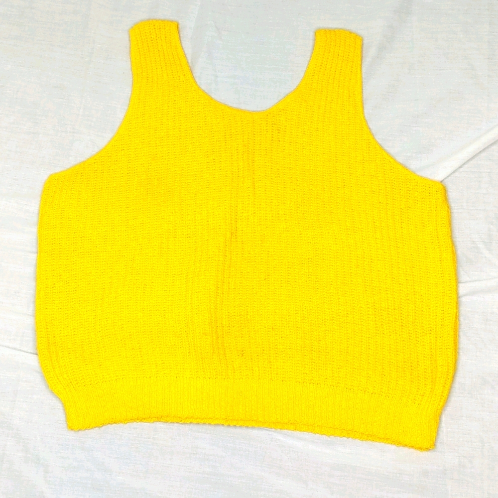Vintage '80s sweater tank